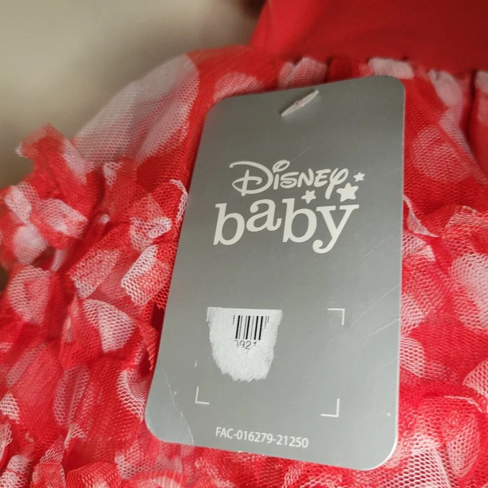 NWT baby girl minnie mouse outfit, 0 - 3 months